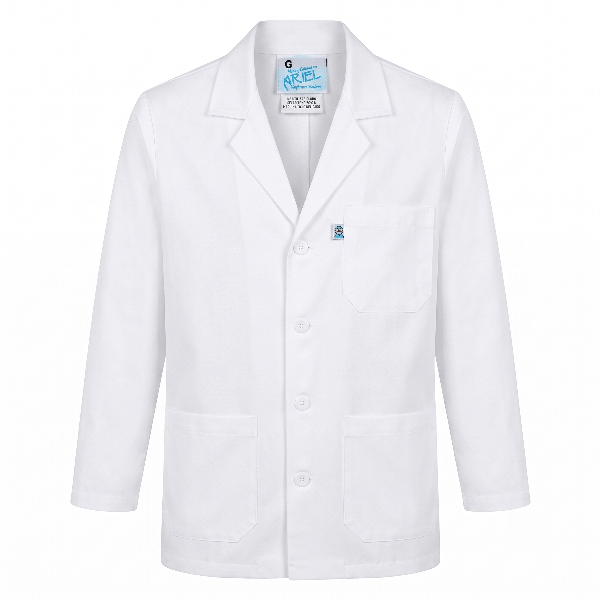 BATA MÉDICA PARA CABALLERO