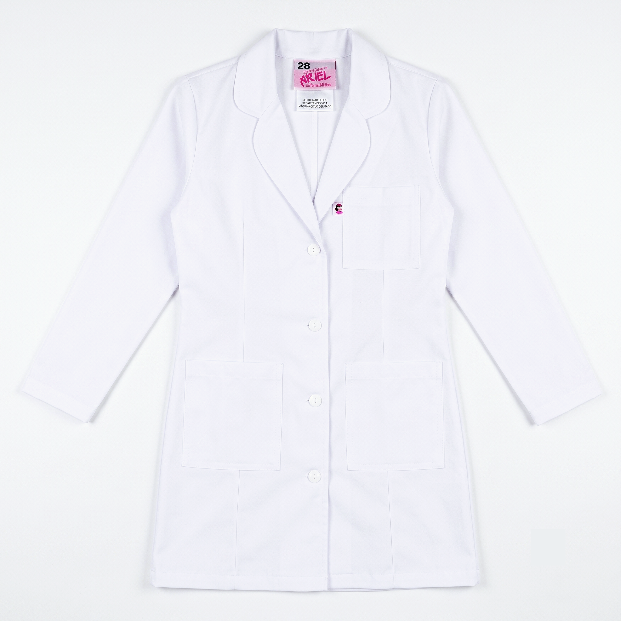 BATA MÉDICA PARA DAMA